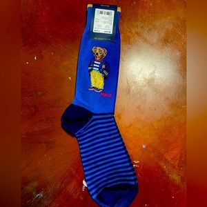 Polo Ralph Lauren Men’s Vintage Bear Dress Socks